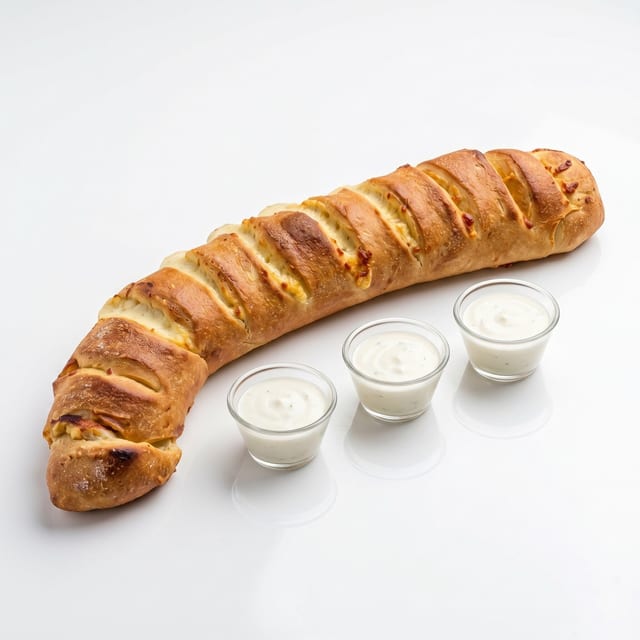 Medium Buffalo Chicken Roll.