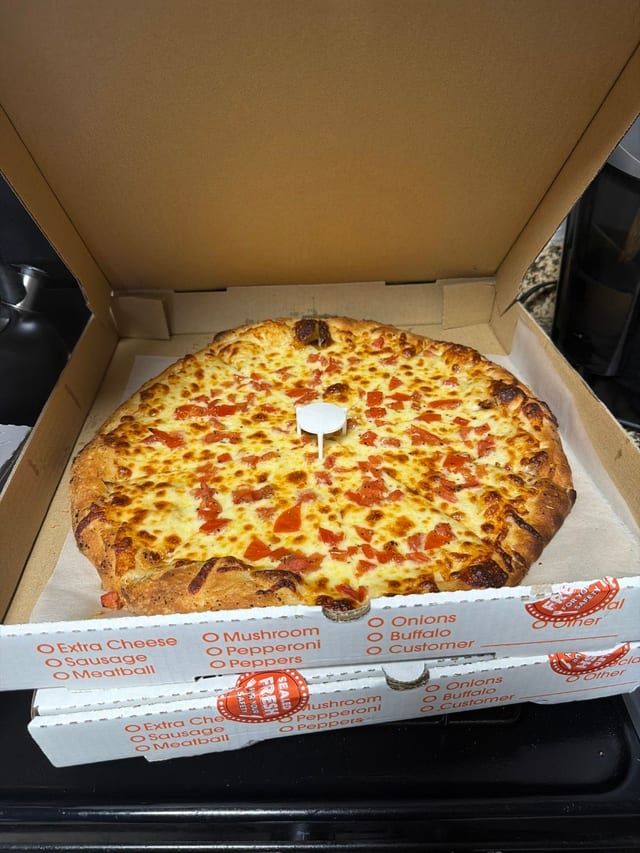 Great White Specialty Pizza.