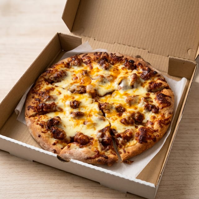 BBQ Chicken Specialty Pizza.